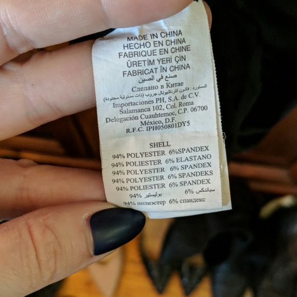 Spandex Cage Back BeBe Strapless Little Black Dress - Picture 6 of 7